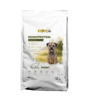 IRONpet Dog Adult Mini Rabbit sucha karma dla psów małych ras - królik 12kg