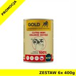 IRONpet Gold Beef dla psa 100% mięso wołowe ZESTAW 6x 400g