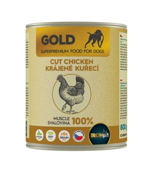 IRONpet Gold Chicken dla psa 100% mięso kurczaka 800g