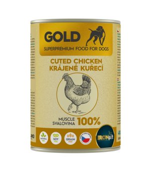 IRONpet Gold Chicken dla psa 100% mięso kurczaka 400g