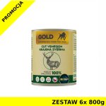 IRONpet Gold Venison dla psa 100% mięso z dziczyzny ZESTAW 6x 800g