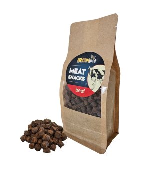 IRONpet Meat training snacks Beef - przysmaki treningowe - Wołowina - 400g
