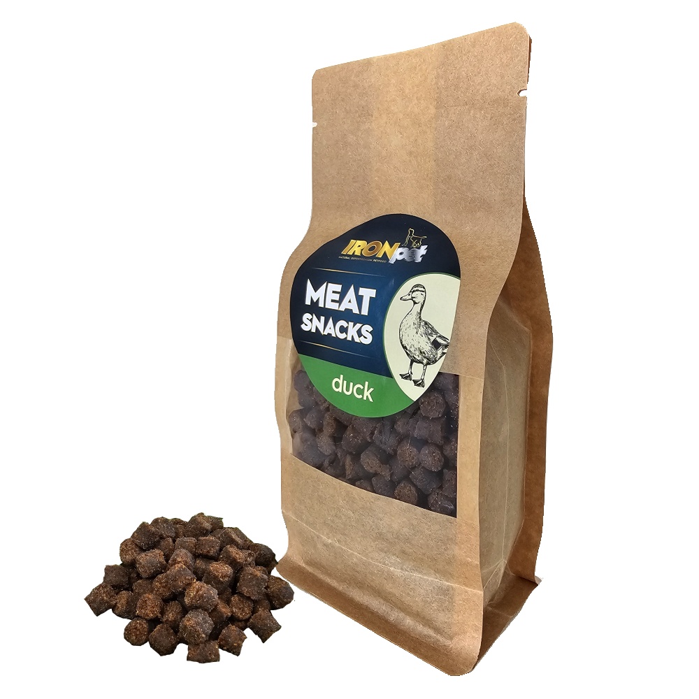 IRONpet Meat training snacks Duck - przysmaki treningowe - Kaczka - 400g