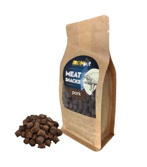 IRONpet Meat training snacks Pork - przysmaki treningowe - Wieprzowina - 400g