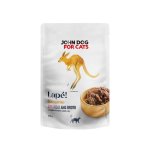 John Dog karma mokra dla kotów Lape Monobiałkowa Kangur 100g 
