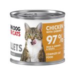John Dog karma mokra dla kotów Filety Kurczak z Krewetkami 140g