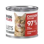John Dog karma mokra dla kotów Filety Kurczak z Wołowiną 140g