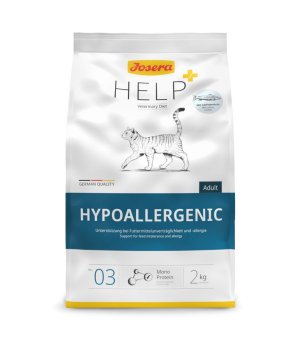 Josera Help Cat Hypoallergenic sucha karma weterynaryjna na alergie pokarmowe dla kota 2kg