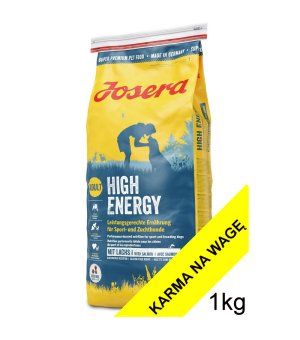 Josera High Energy 1kg (waga)
