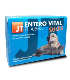 JT Pharma - Enterovital 1 saszetka (1gr) - wspomaganie leczenia biegunek u psów i kotów