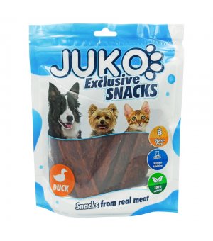 JUKO SNACKS Soft Duck Jerky 250 g