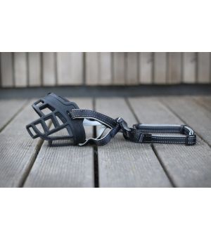 Kaganiec Muzzle Flex XL silikonowy czarny