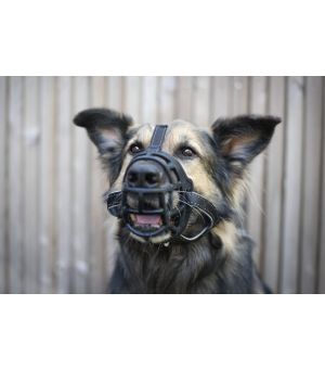 Kaganiec Muzzle Flex XL silikonowy czarny