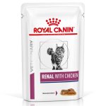 Karma dietetyczna dla kota Royal Canin Cat Renal - kurczak 85g saszetka 