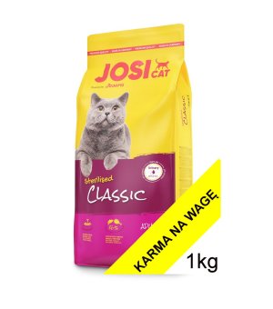 Karma dla kota Josera Classic z łososiem 1kg - na wagę
