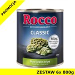 Karma dla psa Rocco Classic Czyste Żwacze puszka ZESTAW 6x 800g