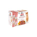 Karma mokra dla dorosłych kotów mix 4 smaków Brit Care Cat FG Flavour Box in Gravy 12x 85g 