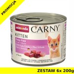 Karma mokra dla kociąt Animonda Cat Carny Kitten BABY - PATE 6x 200g