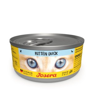 Karma mokra dla kociąt Josera Kitten Kaczka 85g puszka