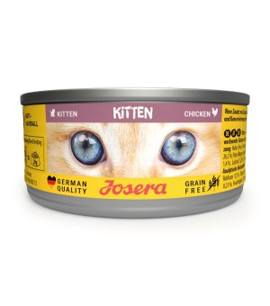 Karma mokra dla kociąt Josera Kitten Kurczak 85g puszka