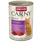 Karma mokra dla kota Animonda Cat Carny WOŁOWINA, JAGNIĘCINA - 400g
