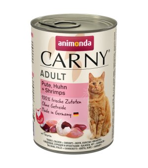 Karma mokra dla kota Animonda Cat Carny INDYK, KURCZAK, KREWETKI - 400g