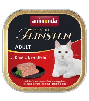 Karma mokra dla kota Animonda Cat Vom Feinsten Classic WOŁOWINA Z ZIEMNIAKIEM 100g