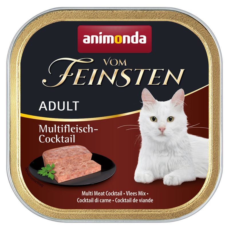 Karma mokra dla kota Animonda Cat Vom Feinsten Classic MIX RÓŻNYCH MIĘS - 100g