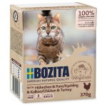 Karma mokra dla kota Bozita tetra recart w sosie kurczak z indykiem 370g