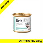 Karma mokra dla kota Brit Veterinary Diets Cat Struvite ZESTAW 30x 200g