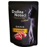 Karma mokra dla kota Dolina Noteci Danie z kaczki - koty sterylizowane 85g