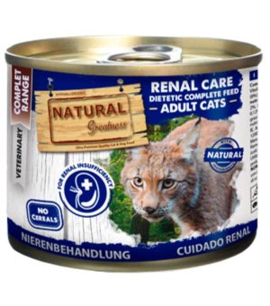 Karma mokra dla kota Natural Greatness Veterinary Cat Renal Care 200g