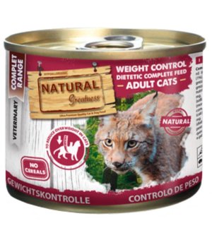 Karma mokra dla kota Natural Greatness Veterinary Cat Weight / Obesity Control 200g