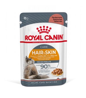Karma mokra dla kota Royal Canin Hair Skin Care w sosie - 85g