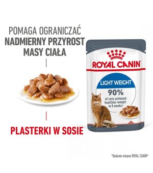 Karma mokra dla kota Royal Canin Light Weight Care w sosie - 85g