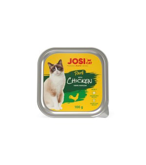 Karma mokra dla kotów Josera JosiCat Pate - Pasztet z Kurczakiem 100g