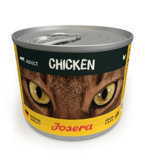 Karma mokra dla kotów Josera Kurczak 200g puszka