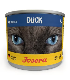 Karma mokra dla kotów Josera Kaczka 200g puszka