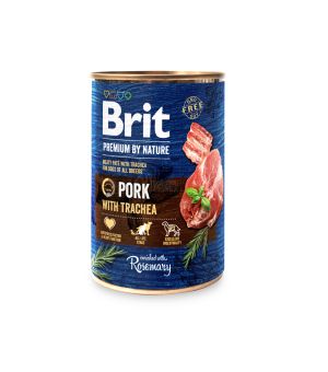 Karma mokra dla psa BRIT By Nature Pork  PUSZKA 800g