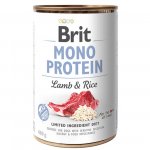Karma mokra dla psa BRIT CARE MONO PROTEIN LAMB RICE PUSZKA 400G