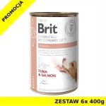 Karma mokra dla psa Brit Veterinary Diets Dog Renal ZESTAW 6x 400g - NOWA WERSJA