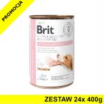 Karma mokra dla psa Brit Veterinary Diets Dog Hypoallergenic ZESTAW 24x 400g - NOWA FORMUŁA 