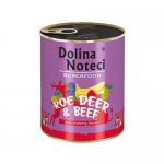 Karma mokra dla psa Dolina Noteci Superfood - sarna i wołowina 800g