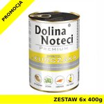 Karma mokra dla psa Dolina Noteci Kurczak puszka ZESTAW 6x 400g