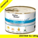 Karma mokra dla psa Dolina Noteci JUNIOR MAŁYCH RAS (z żołądkami jagnięcymi) ZESTAW 6x 185g