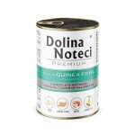 Karma mokra dla psa Dolina Noteci z Perliczką i Jabłkiem - puszka 400g