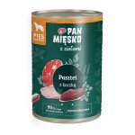 Karma mokra dla psa Pan Mięsko pasztet z kaczką 400g