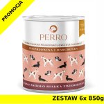 6X 850g - Wieprzowina z marchewką - szczenięta - Perro - karma mokra dla psa - zestaw
