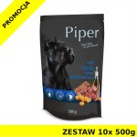 Karma mokra dla psa Piper jagnięcina z marchewką i ryżem ZESTAW 10x 500g
