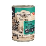 Karma mokra dla psa Wiejska Zagroda Leśne Smaki - Jeleń z Wieprzowiną 400g